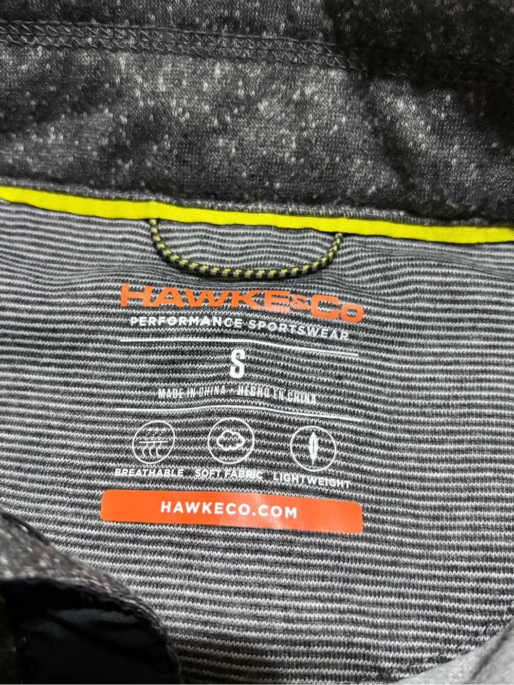 Heathered Gray Performance sweater - Picture 2 of 3